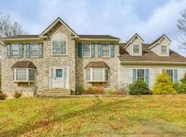 Hike, Ski and Game Spacious Poconos Home with Yard