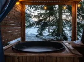 Leśna Sielanka domek z jacuzzi w lesie pod Górą Szczebel RELAX I SPORT