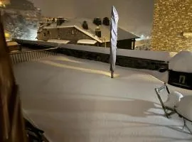 Un refugio perfecto para esquiar