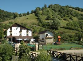 Pension Podul Turcului, parkolóval rendelkező hotel Alsómoécsen