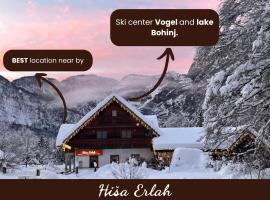 Hiša Erlah, δωμάτιο σε οικογενειακή κατοικία στο Bohinj