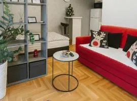 Studio IKA Belgrade Airport Free Parking possible Self Check-In Terrace