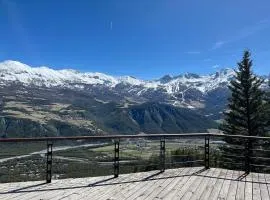 Chalet d exception ensoleillé, vue grandiose