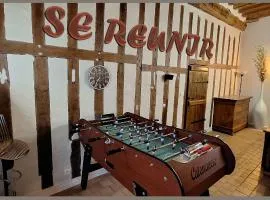 Maison champètre avec 8 couchage à 35' disney au milieu d'un corps de ferme