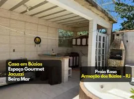 Casa área Gourmet conforto Jacuzzi beiraMar Búzios