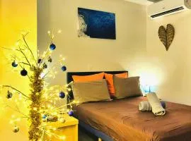 Studio Tropical - climatisé - vue mer et montagnes - canoes et paddle offerts ! Teahupo'o Lodge Tahiti