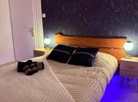 César Room - Appartement style grec 2-3 pers, parking, marché de Noël