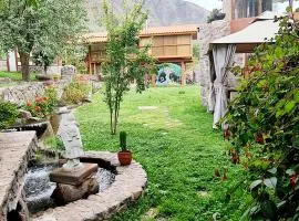 Casa elegante en el Valle Sagrado - vistas jardin