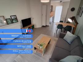 Pleasant 2 bedroom house - 2 parking spaces, hôtel à Tournefeuille