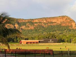 Chalé em Frente ao Terroir Pantanal, chalé em Aquidauana