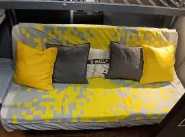 Chambre Privée Familiale 13m2 dans F2 partagé 30m2