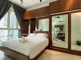 3-10mins to klcc -pavilion -premium studio 2-4pax