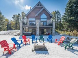 Spa - Chalet la Barque du Bonheur, ξενοδοχείο σε Sainte-Germaine-du-Lac-Etchemin