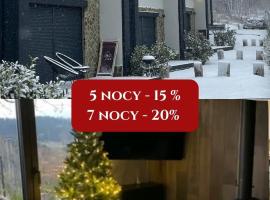 Sowie Chatki - domki z widokiem na G&oacute;ry Sowie, hotel la plajă din Sokolec