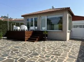 Porta da Seca casa con jardín y asador Rías Baixas