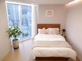 광안리해수욕장 30초 베이비 맞춤 풀옵션 패밀리 안심 숙소