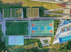 Apto aconchegante em condomínio resort litoral sul, ξενοδοχείο σε Parnamirim