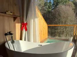 Nowoczesne Domki na Drzewie - Kołobrzeg - Sauna - PolanaGlamp