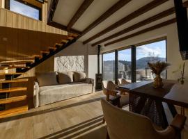 Domivka котедж із чаном-джакузі, каміном і кіно-зоною у Cлавську, hotel in Slavske