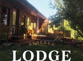 Cabina & Tinaja con vista al Rio Maipo, hotel v destinaci Pirque