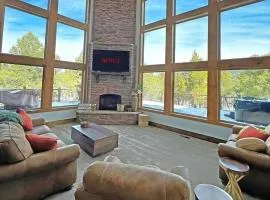 Modern Zion Mountain Escape with Hot Tub and Views