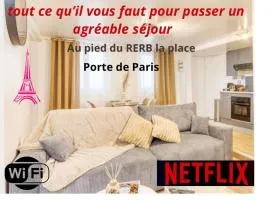 L authentique T2 à Arcueil à deux pas du RER B Porte de Paris