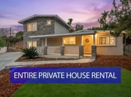 Entire Private Home with 4 Bedrooms 2 Bathrooms, 6 Beds, King Bed, 6 Parking, Big Yard, Available Now