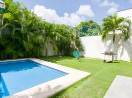 acogedora casa centrica，坎昆的飯店