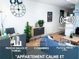 ONLOC - Proche Halles Appart - 2 chbres - Parking