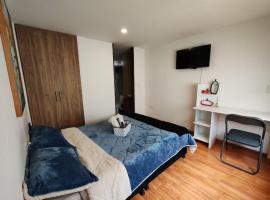 Apartaestudio moderno a 8 min caminando de UPTC y Clínica Los Andes, מלון בטונחה
