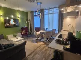 City APART - FeWo Klimaanlage Whirpool Panoramafenster 5 Personen Kulturdenkmal Dessau-Roßlau