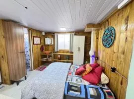 Casa de 1 quarto a cinco minutos da praia