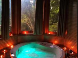 Chalés Cantinho do Céu, cabin in Monte Verde