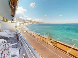 Joli 2P climatisé avec terrasse face à la mer près du centre - FR-1-196-388