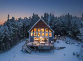 Viesnīca Spa and Mountain - Chalet du Verseau pilsētā Mandeville