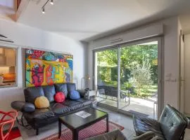 Les Galets - Duplex avec jardin - 2 chambres et bureau