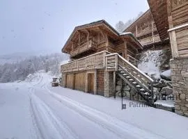 Chalet de luxe Isola 2000 vue panoramique