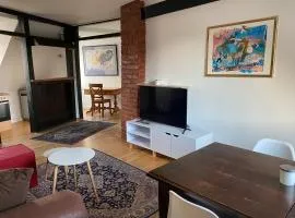 Fachwerkhaus an der Stadtmauer