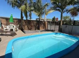 Cantinho das Palmeiras em Itapoá- Casa c piscina p 6 pessoas