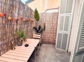 Appartement Cocooning avec terrasse au calme Quartier Les Musiciens Mer &agrave; 7 minutes &agrave; pieds