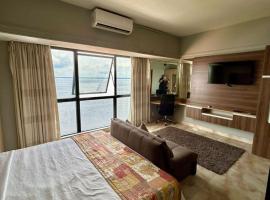 Tropical Executive Luxuoso Vista pro Rio, alojamento com cozinha em Manaus