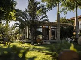 Refúgio charmoso cercada por verde