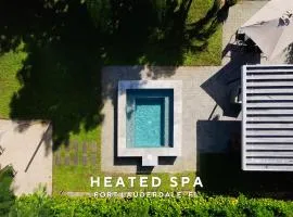 Private Heated Plunge Pool Spa and Secluded Patio - Fort Lauderdale
