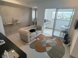 Red Building Apartment