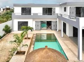 Villa Kër Girafes 3 bedrooms, 3 double beds, Somone