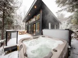 Cozy Luxury Cabin w Hot Tub, Fire Pit, King Bed