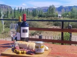 Preciosa Casa con Terraza al Valle Grande, San Rafael Mendoza de 1 a 5 Personas