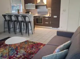 calme, jardin, pres Disneyland