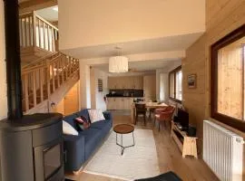 Duplex neuf 78m², 2 chambres, poêle, WIFI, parking, pour 5 pers. - Arâches-la-Frasse - FR-1-836-57