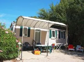 Mobil-home 23m² pour 4 avec terrasse sur pilotis - API-1-52-1080